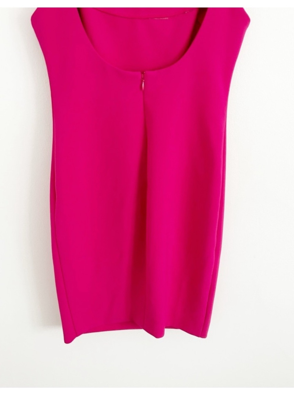 Likely Pink Scoop Back Sleeveless Pencil Sheath Dress Size 4 - Picture 4 of 5
